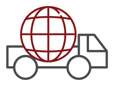 Delivery truck icon